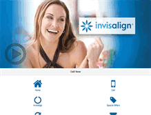 Tablet Screenshot of invisalign-losangeles.com